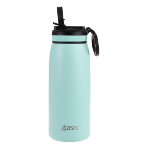 Oasis 780ml Insulated Sports Bottle with Sipper Straw
