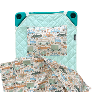 Personalised Daycare Bedding Vehicle Transport