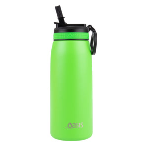 Oasis 780ml Insulated Sports Bottle with Sipper Straw