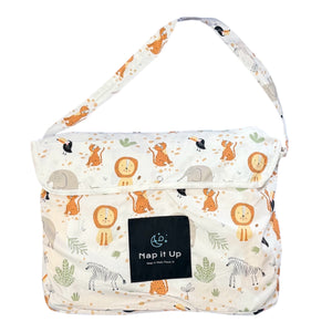 Personalised Daycare Bedding Jungle Animals