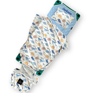 Personalised Daycare Bedding Daring Dinosaurs