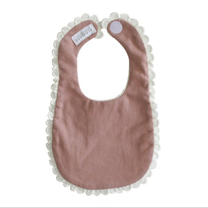Sophie Bib Rose Linen