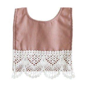 Erin Bib Ivory Rose