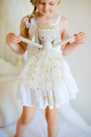 Billie Princess Bunny 43cm Gold | Alimrose