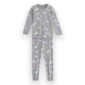 Rainbow Unicorn Long Pyjama Set