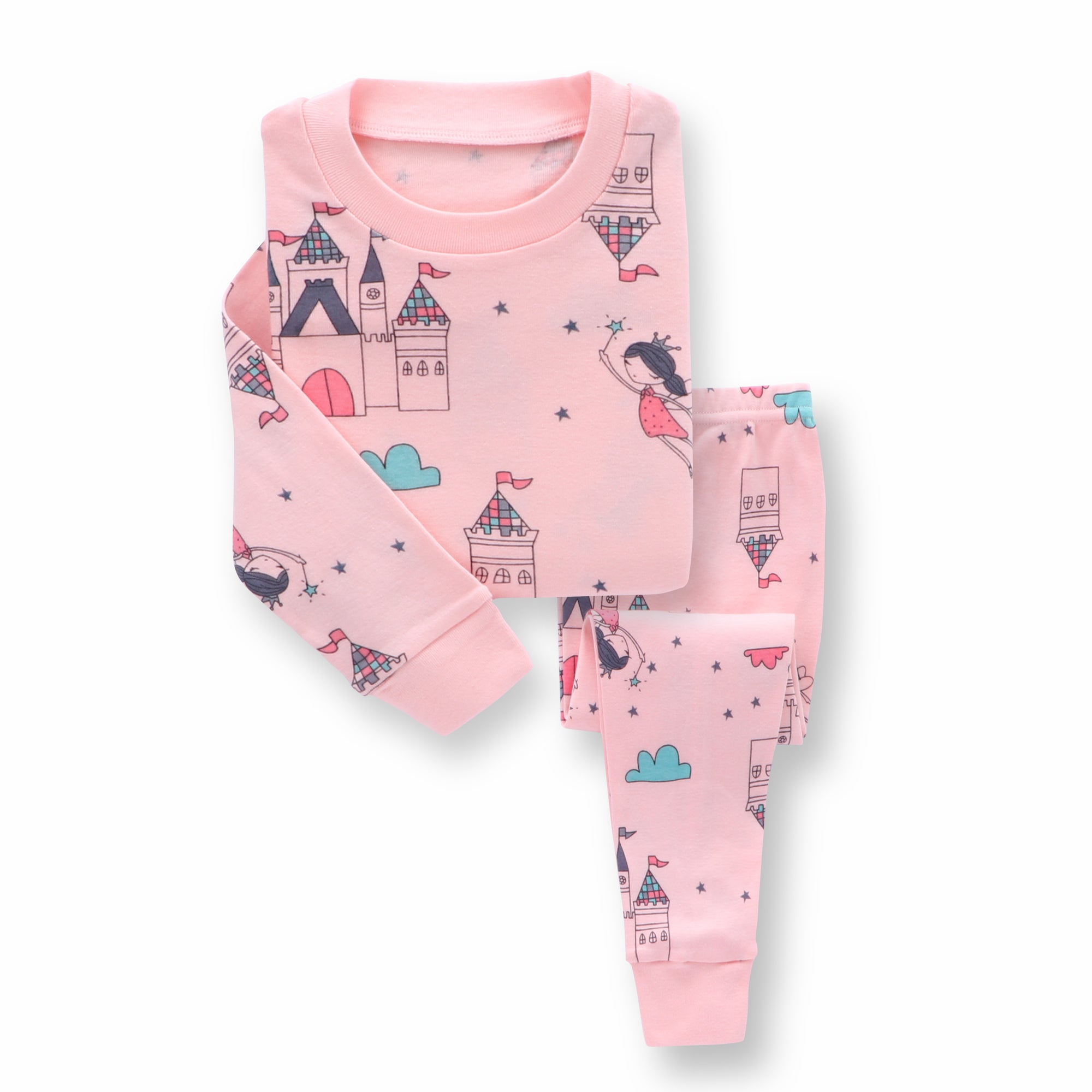 Fairy Castle Long Pyjama Set