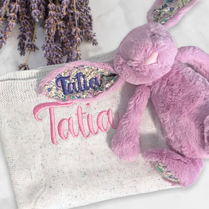 Personalised Cotton Knitted Baby Blanket