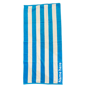 Personalised Beach Towel