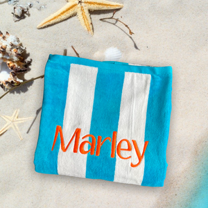 Personalised Beach Towel