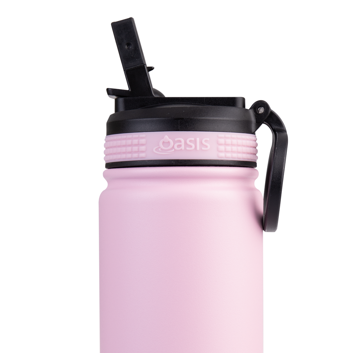Oasis 550ml Insulated Sports Bottle with Sipper Straw