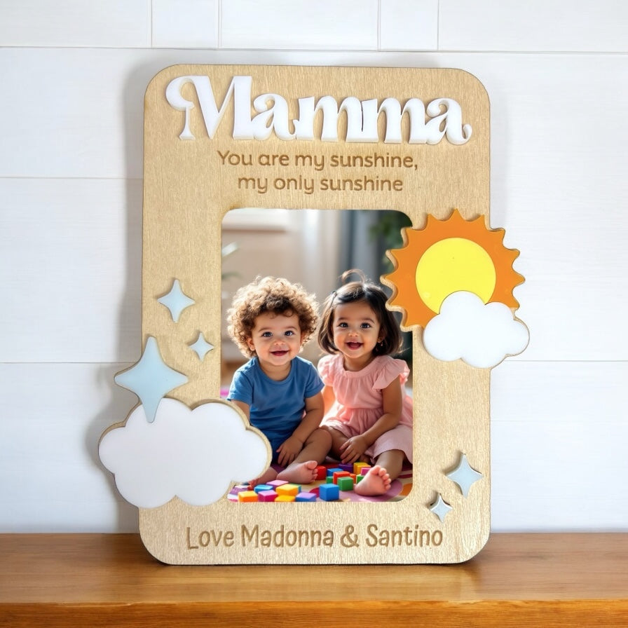 Personalised Mother’s Day Fridge Magnet Photo Frame