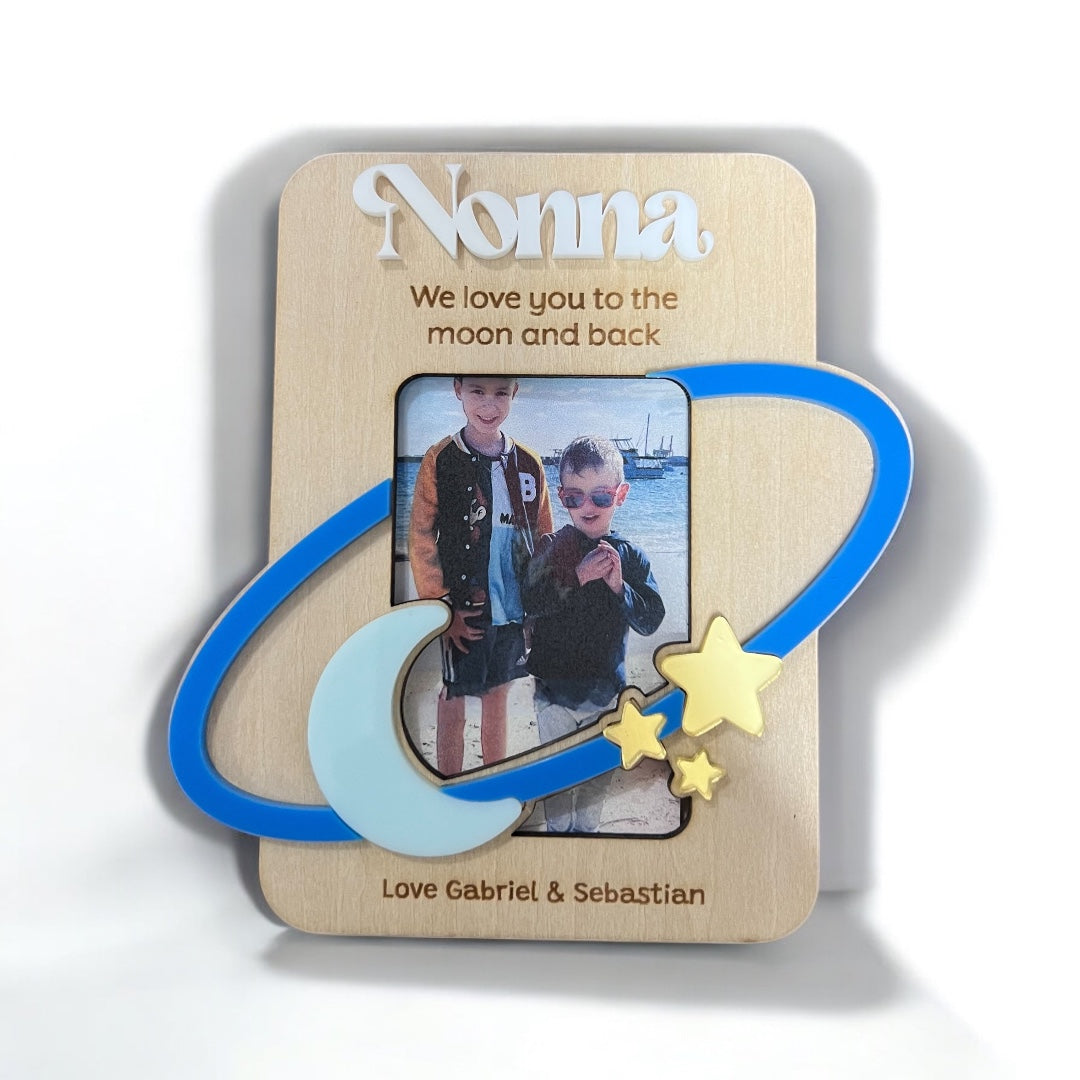 Personalised Mother’s Day Fridge Magnet Photo Frame