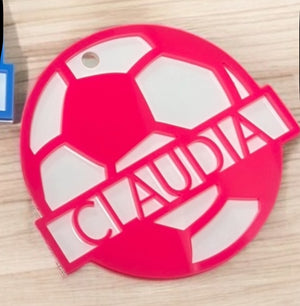 Soccer Bag Tag