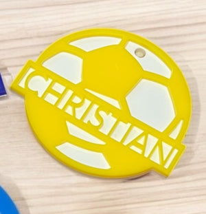 Soccer Bag Tag