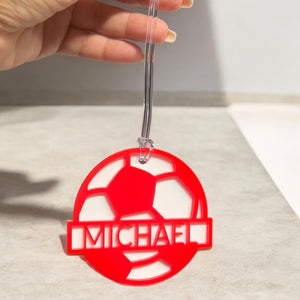 Soccer Bag Tag