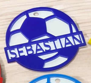 Soccer Bag Tag