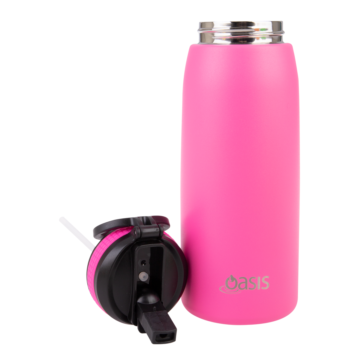 Oasis 780ml Insulated Sports Bottle with Sipper Straw