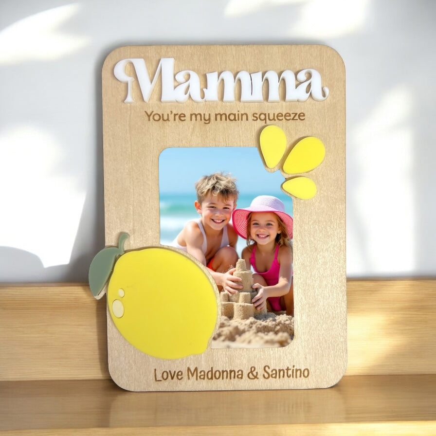 Personalised Mother’s Day Fridge Magnet Photo Frame