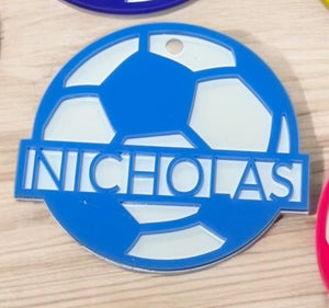 Soccer Bag Tag