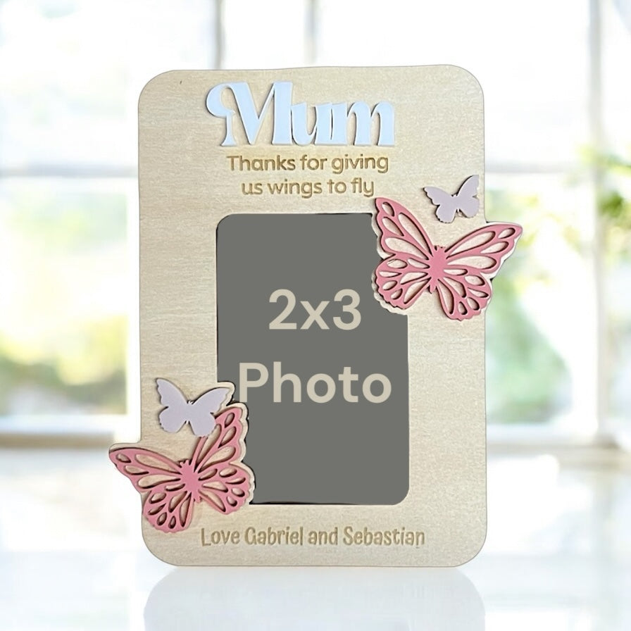 Personalised Mother’s Day Fridge Magnet Photo Frame