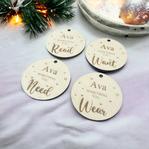 Personalised Christmas Gift Tags