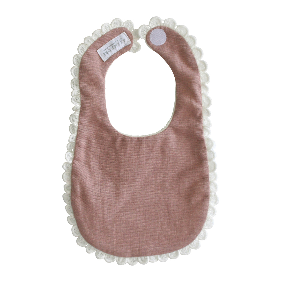 Sophie Bib Rose Linen