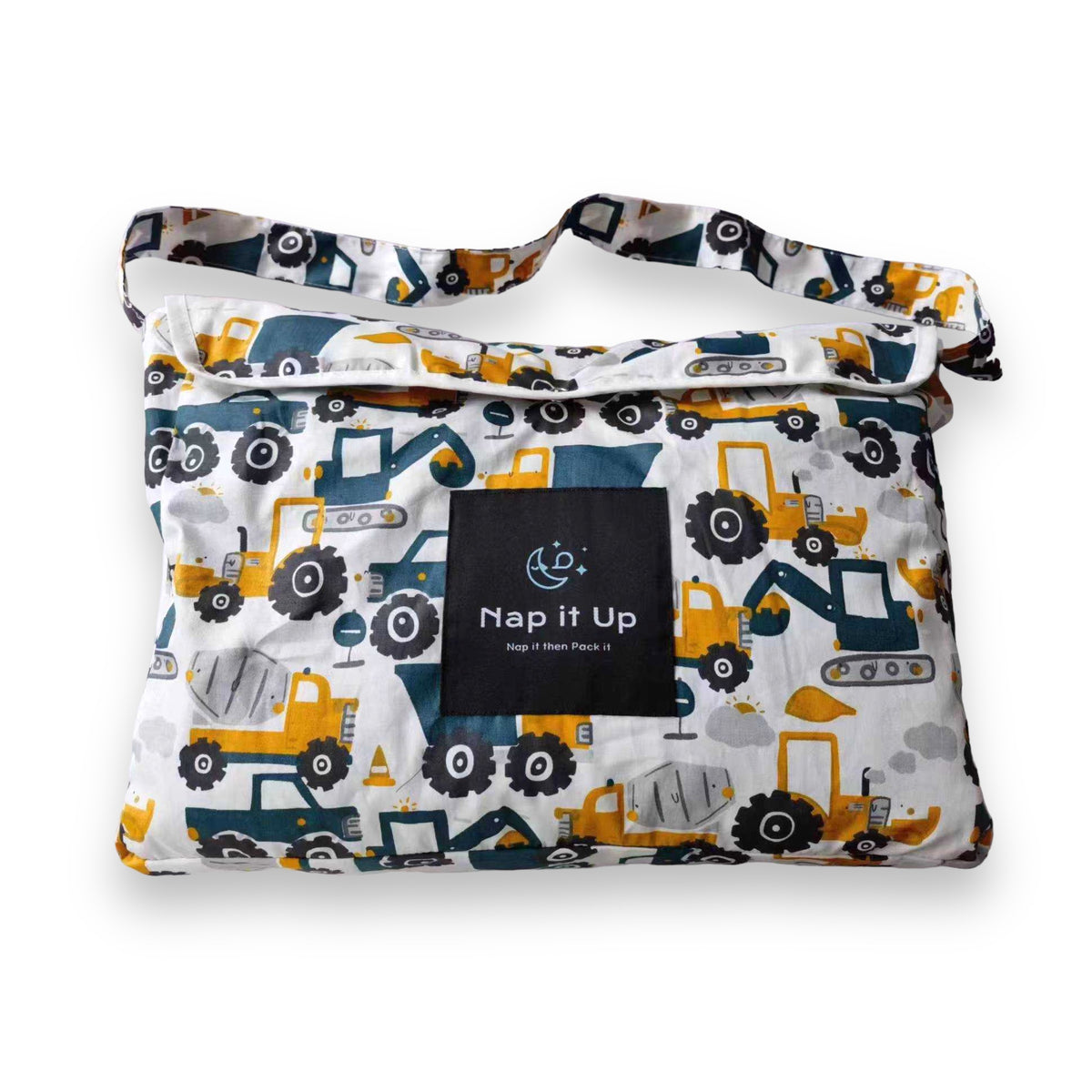 Personalised Daycare Bedding Construction Nap It Up