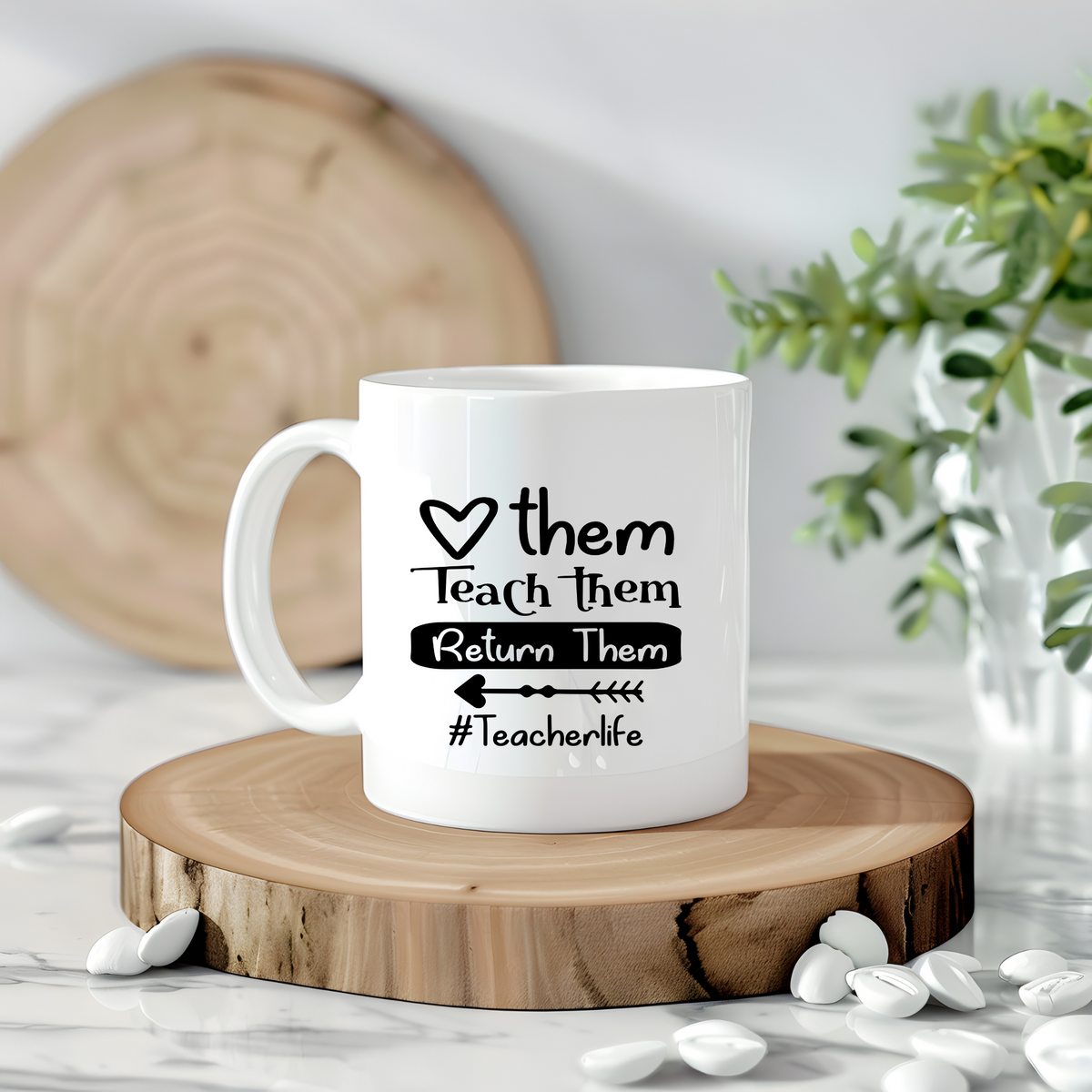 Teacher Mug - Teach and Return