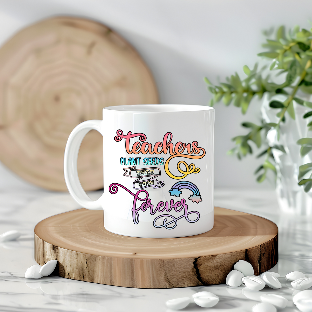 Teacher Mug - Teachers Plant Seeds