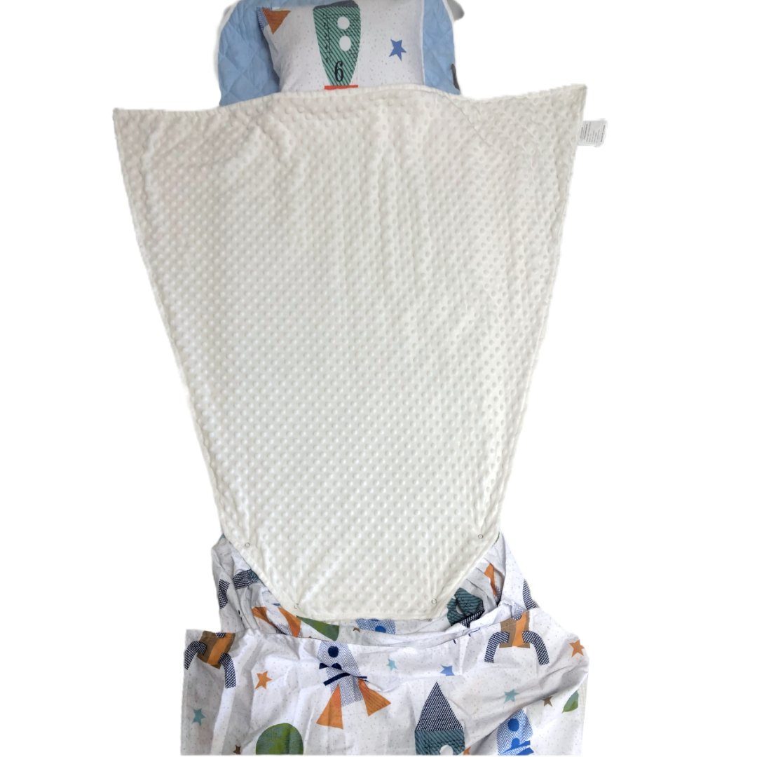 Fleece Layer Attachment for Daycare Bedding
