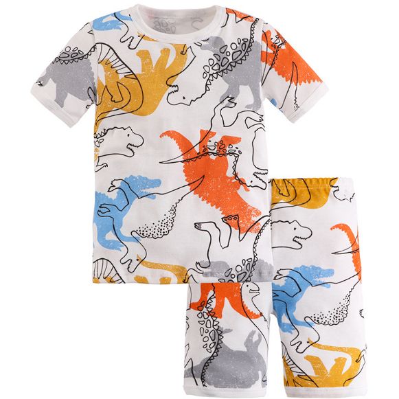 Funky Dinosaur Short Pyjama Set