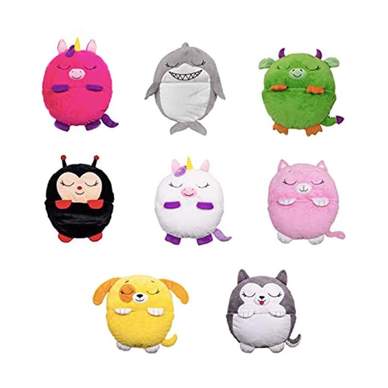 Children's Plush Sleeping Bag