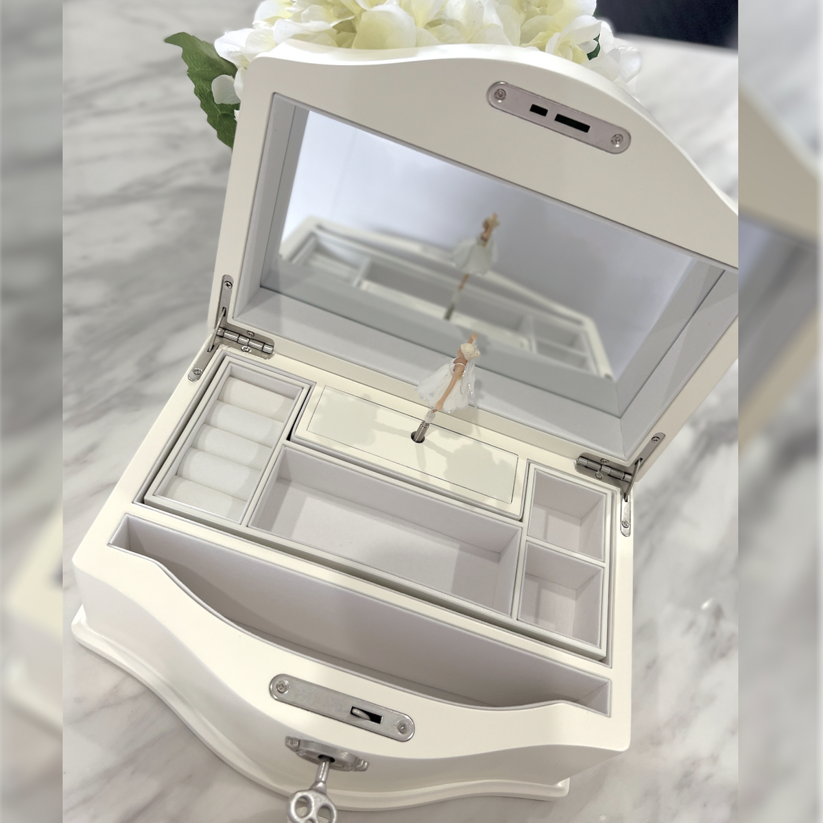 Personalised Ballerina Musical Jewellery Box LARGE