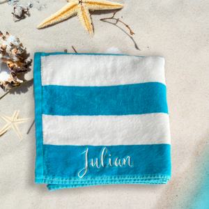 Personalised Beach Towel