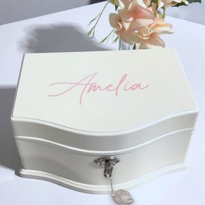 Personalised Ballerina Musical Jewellery Box LARGE